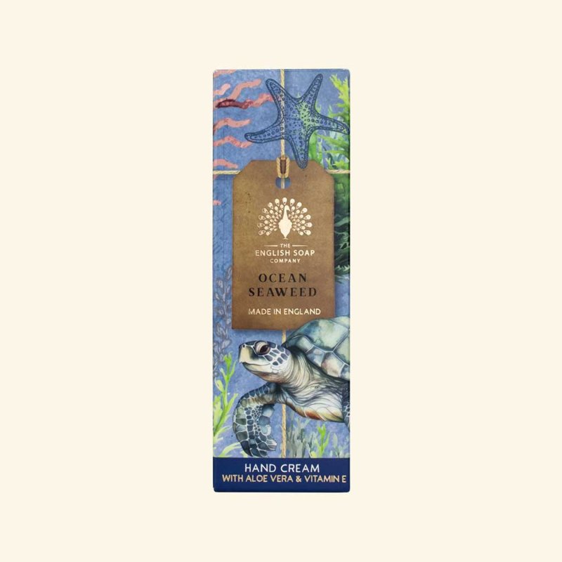 The English Soap Company Ocean Seaweed Hand Cream in box