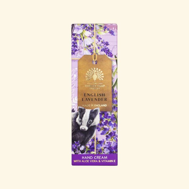 The English Soap Company English Lavender Hand Cream in box
