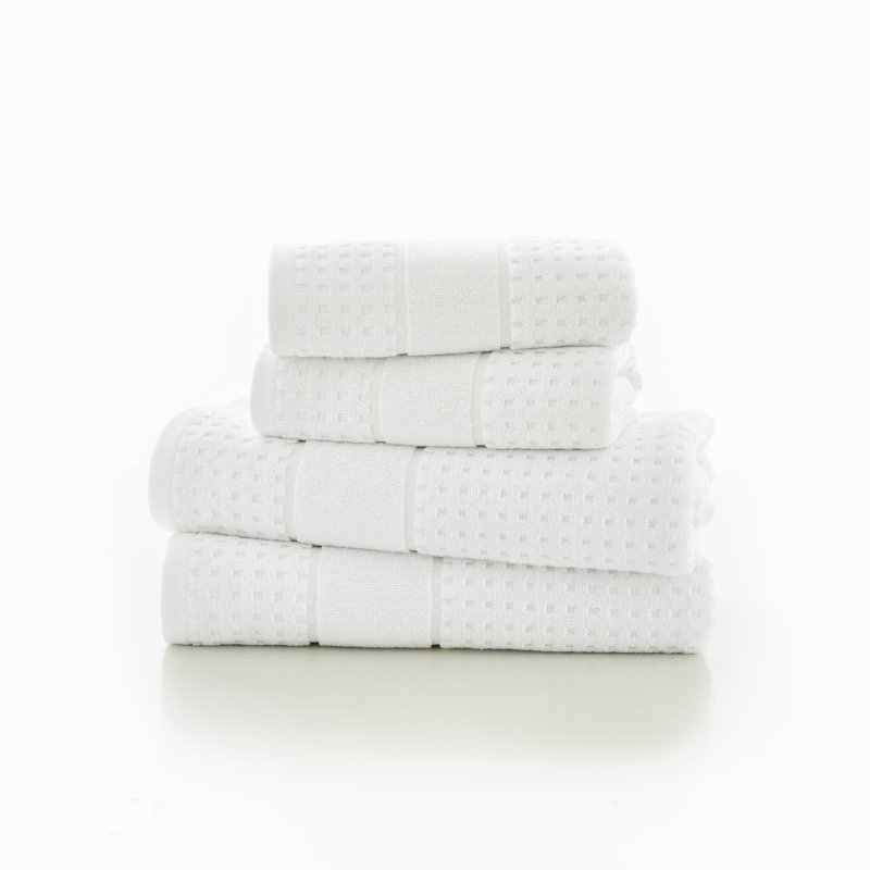 Deyongs Mosley Textured Towels White