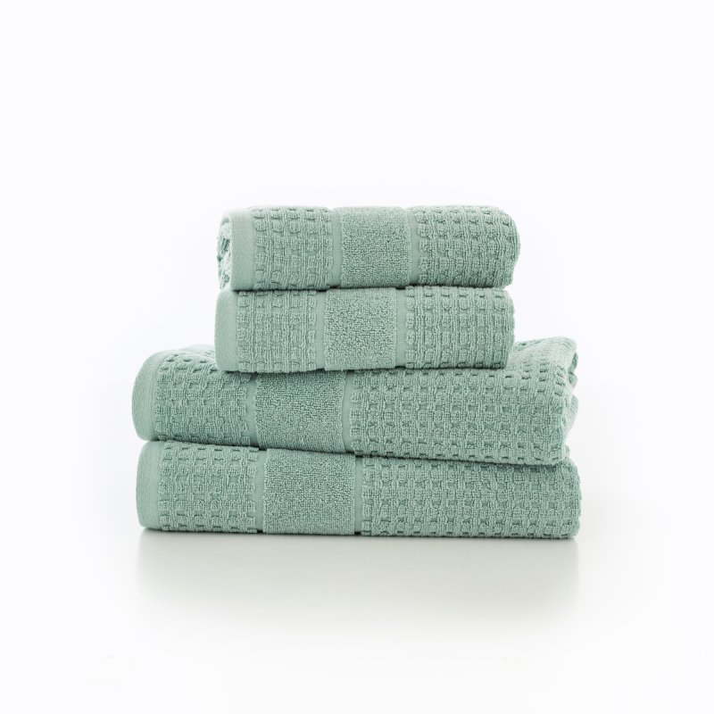 Deyongs Mosley Textured Towels Duck Egg
