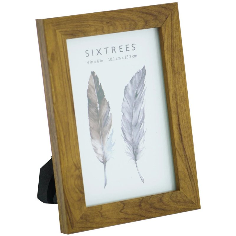 Sixtrees Twilight Oak Coloured Frames 4x6