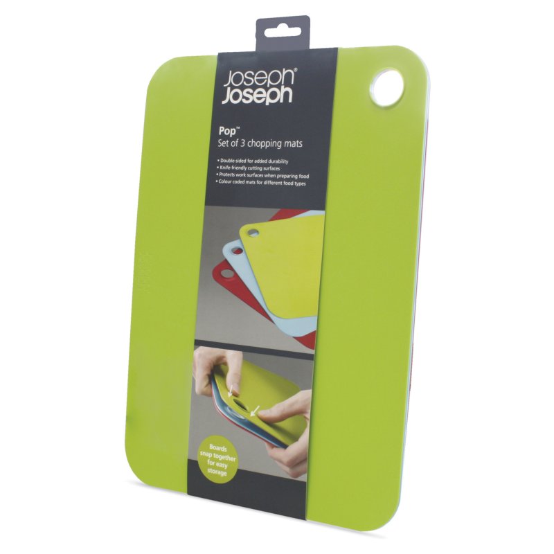 Joseph Joseph Pop Set Of 3 Chopping Mats