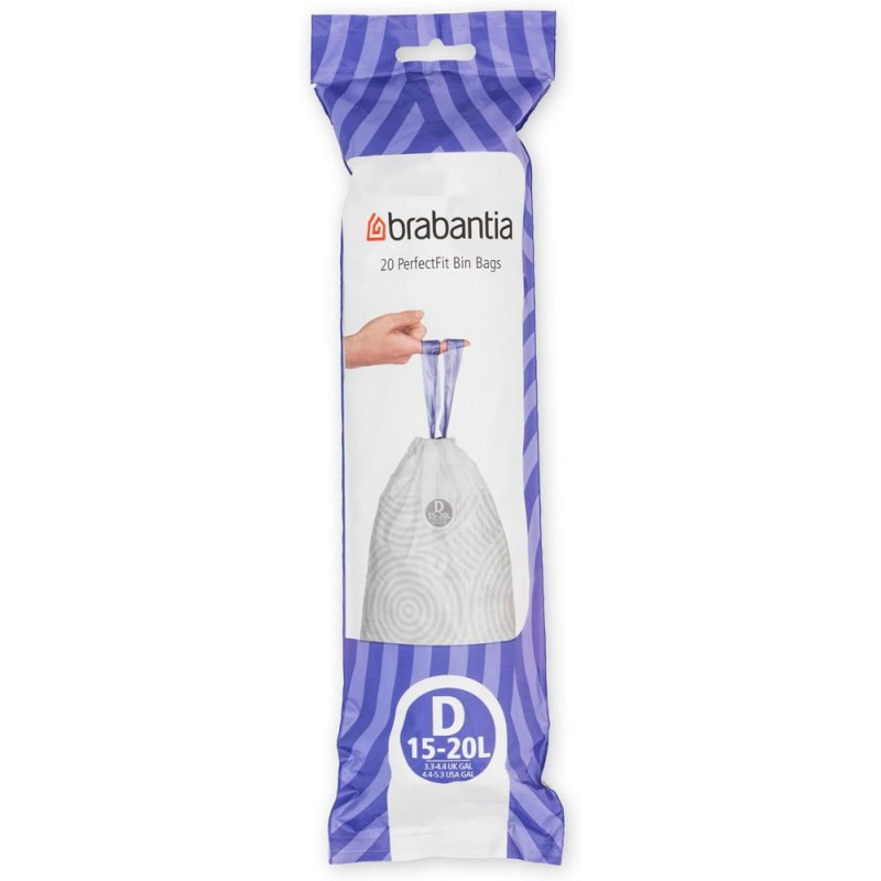 Brabantia 15L D PerfectFit Bags X20