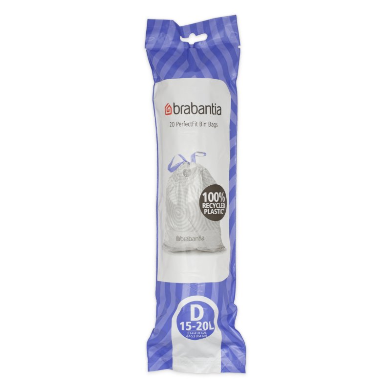 Brabantia 15-20L D PerfectFit Bags X20