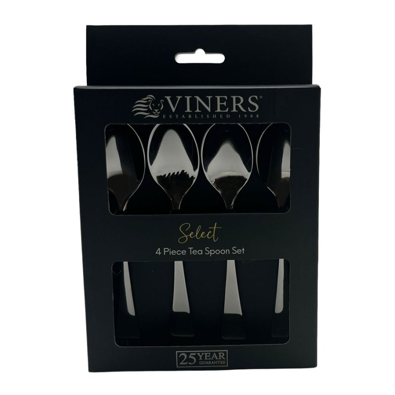 Viners Select 4 Piece Tea Spoons