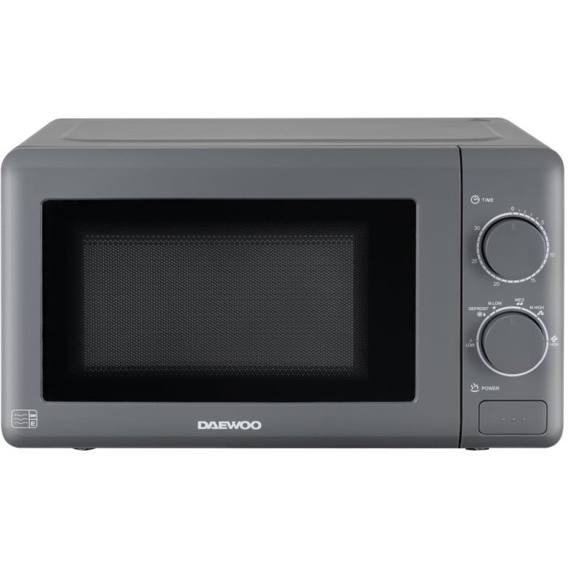 Daewoo 800w Manual Microwave Grey