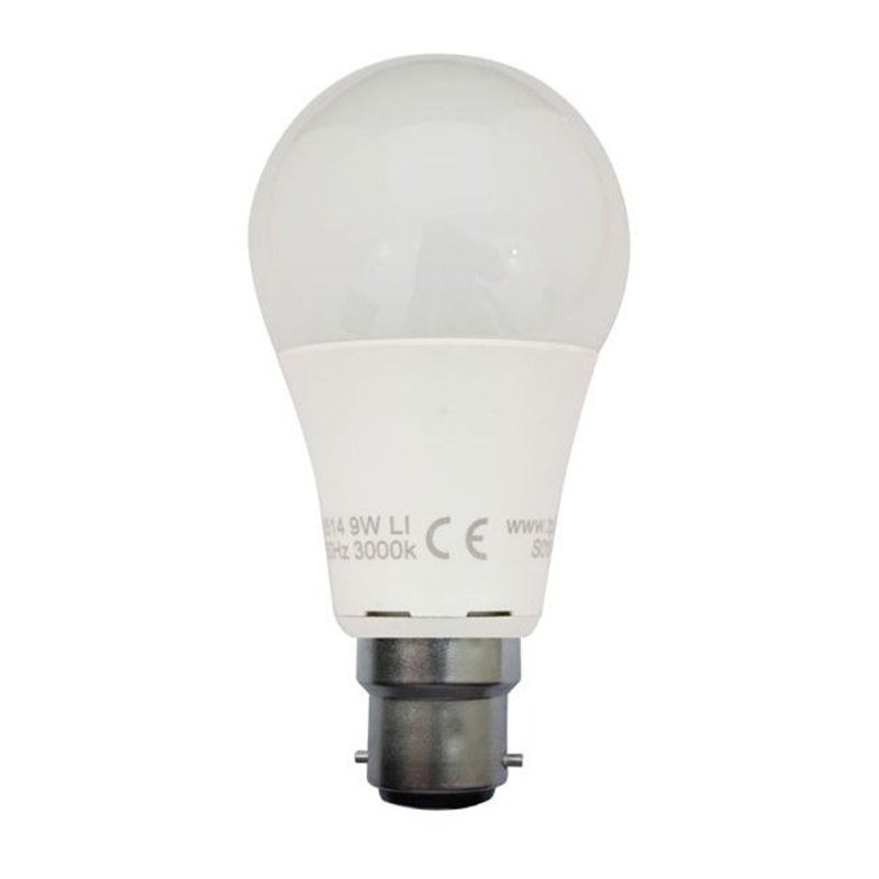 TP24 9W Frosted Gls Bc Led