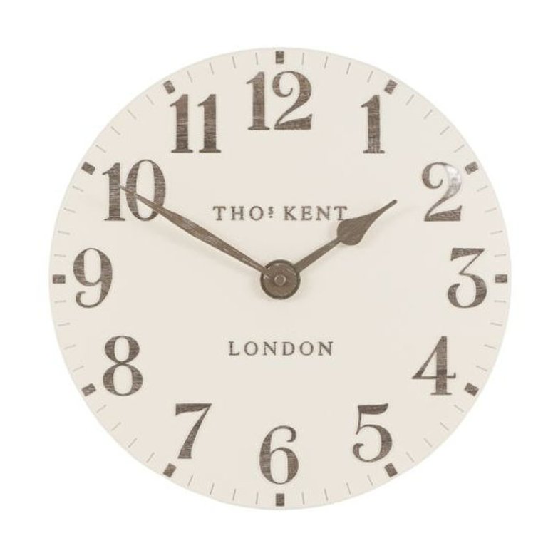 12" Arabic Limestone Wall Clock
