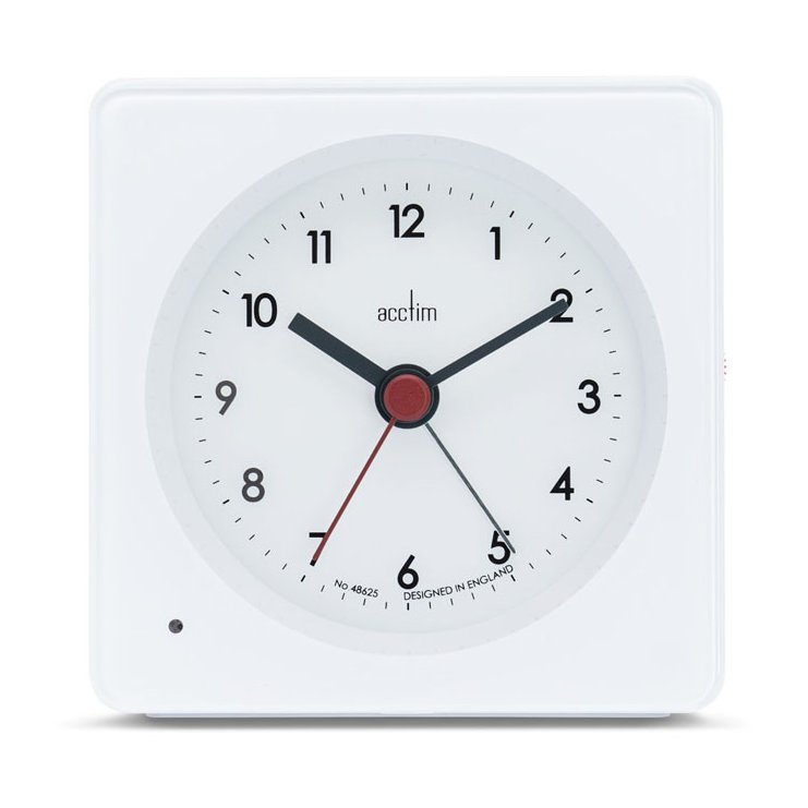 Acctim Barber Analogue Clock White