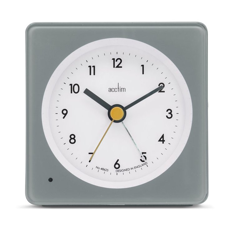 Acctim Barber Analogue Clock Pigeon Grey
