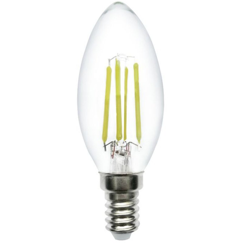 TP24 4W E14 LED Filament Clear Candle