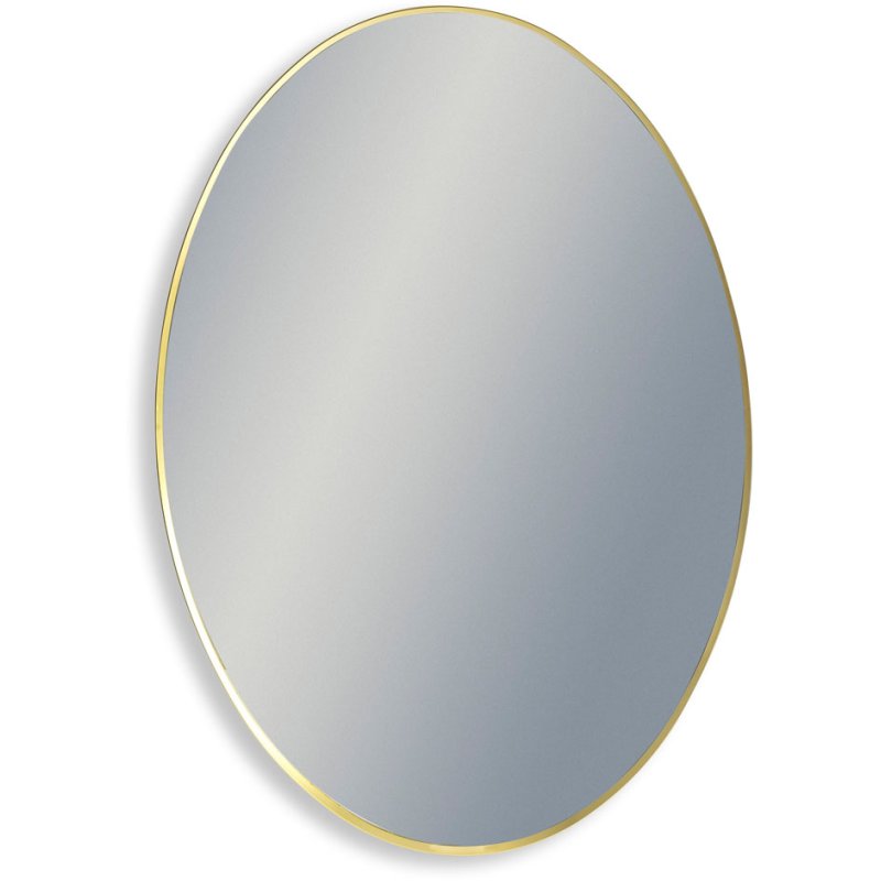 Extra Large Gold Oval Mirror