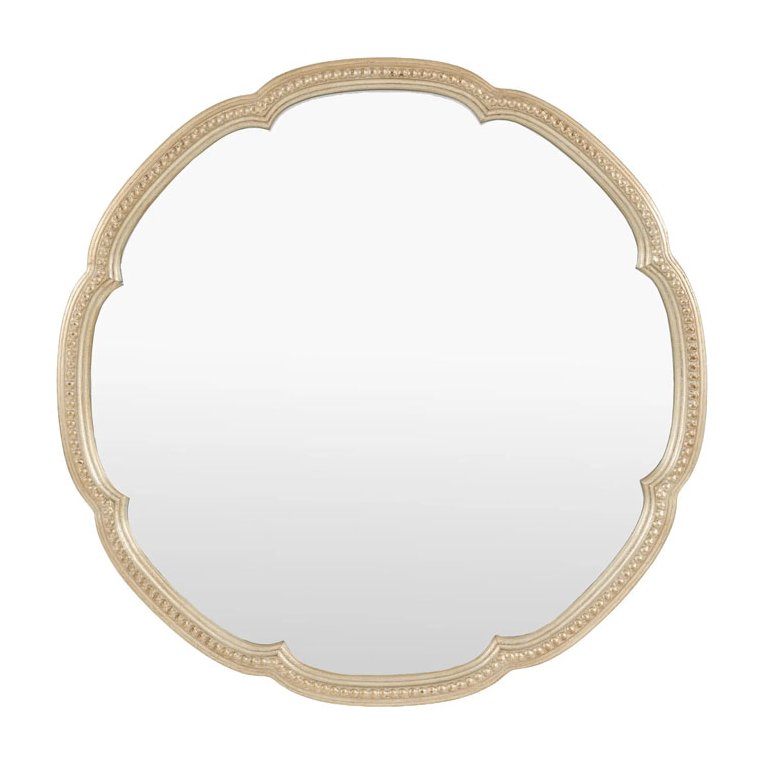 Gallery Florentine Round Mirror Champagne