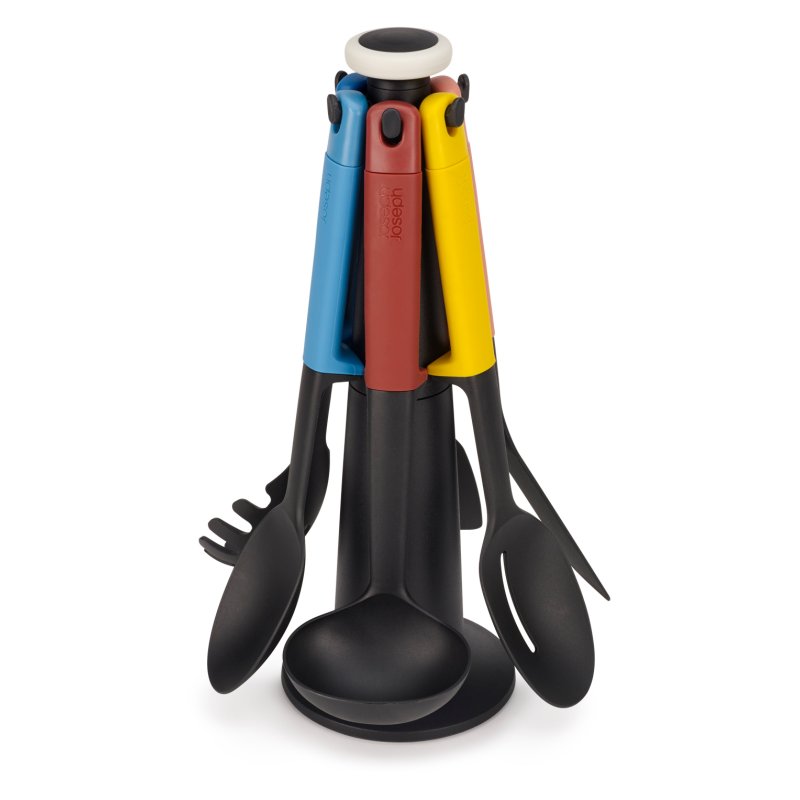 Joseph Joseph Elevate 6 Piece Utensil Carousel Multicolour