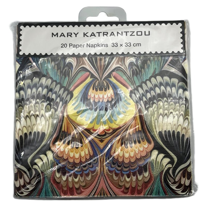 Museum & Galleries Mirror Marble Paper Napkins PK 20