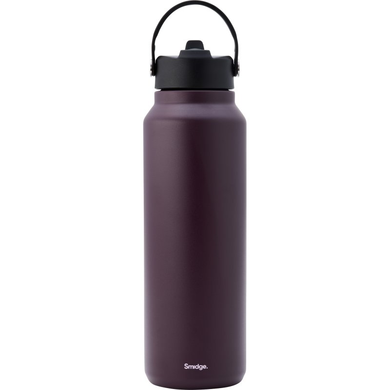 Smidge Flip Straw Bottle 1.2L Autumn Berry
