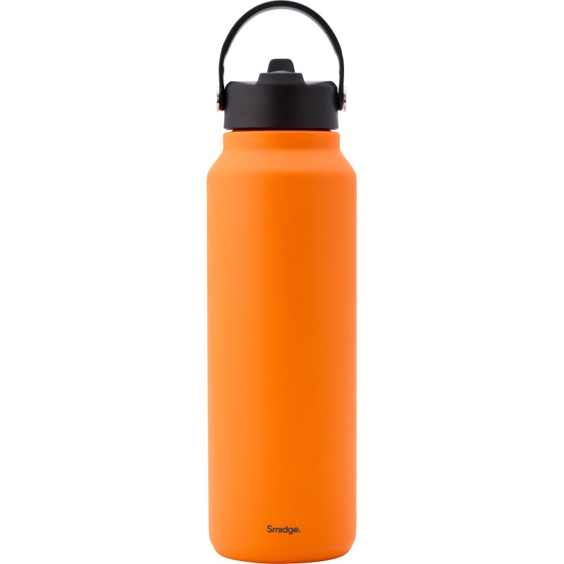 Smidge Flip Straw Bottle 1.2L Citrus