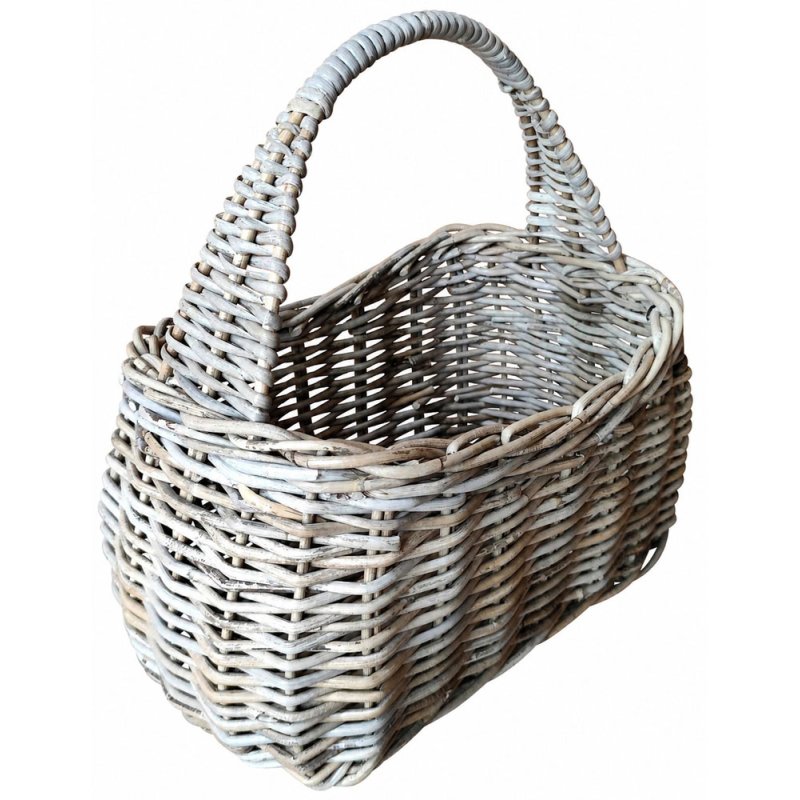 Rectangle Picnic Basket With High Handle