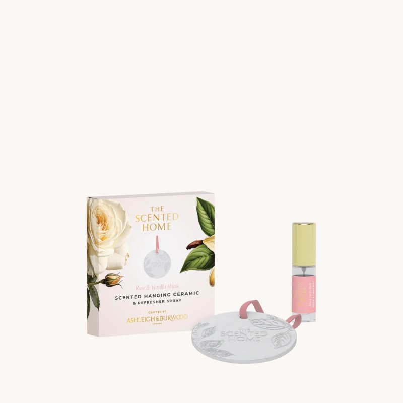 Rose & Vanilla Musk Ceramic With Spray