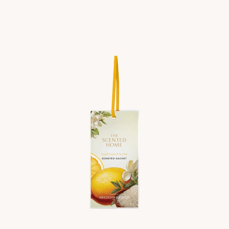 Amalfi Lemon & Sea Salt Scented Sachet