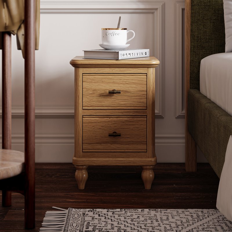 Gresham Slim Bedside Cabinet Lifestyle