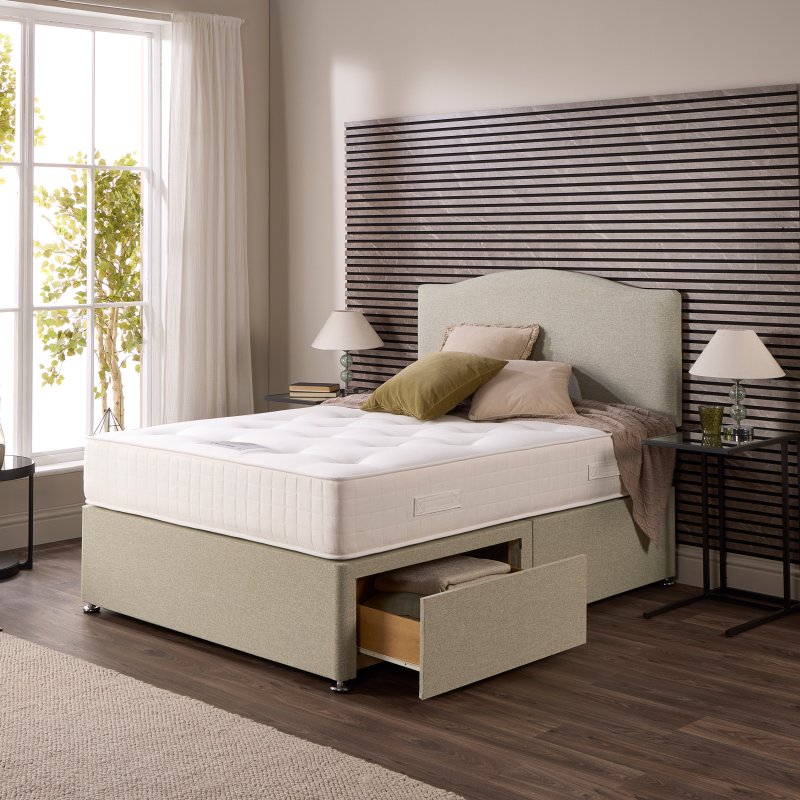 Blenheim 1000 Divan Set Lifestyle 2 Drawer Open