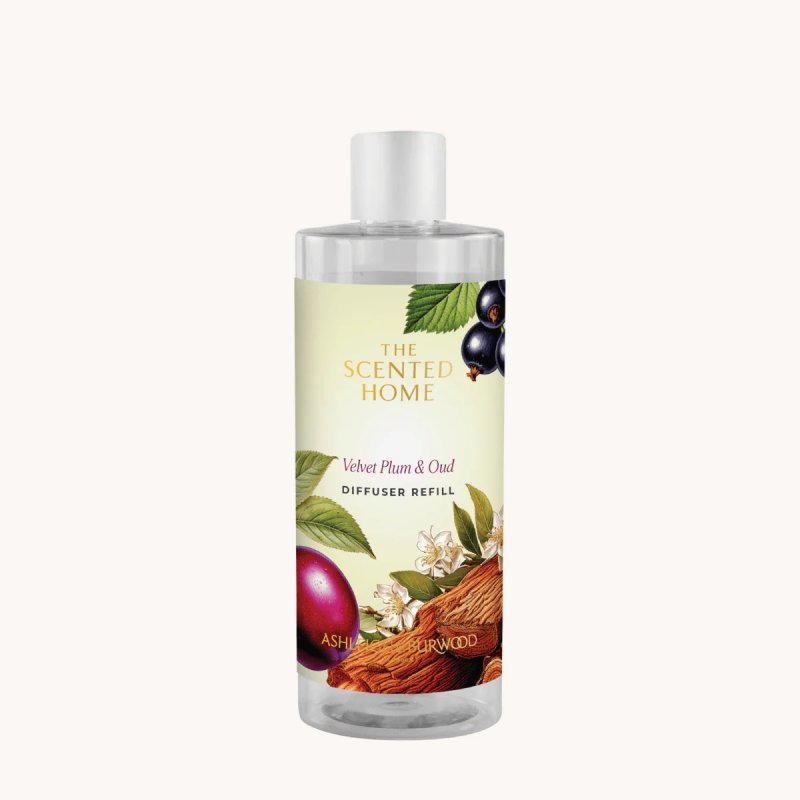 Ashleigh & Burwood Scented Home Velvet Plum & Oud Diffuser Refill
