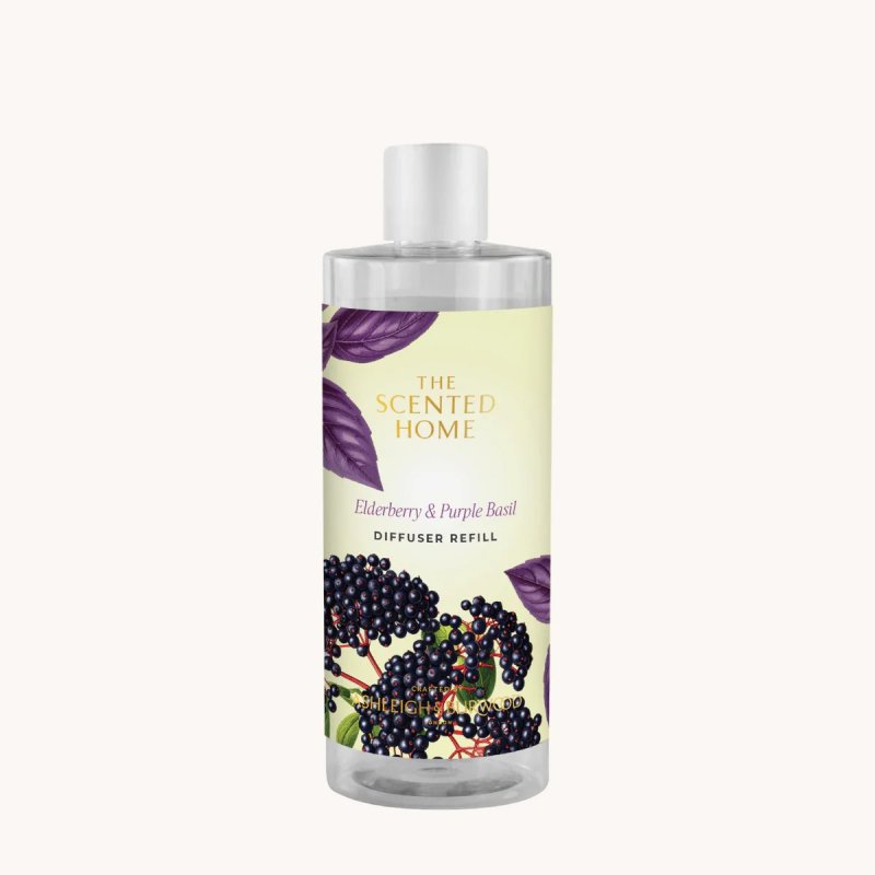 Ashleigh & Burwood Scented Home Elderberry & Purple Basil Diffuser Refill