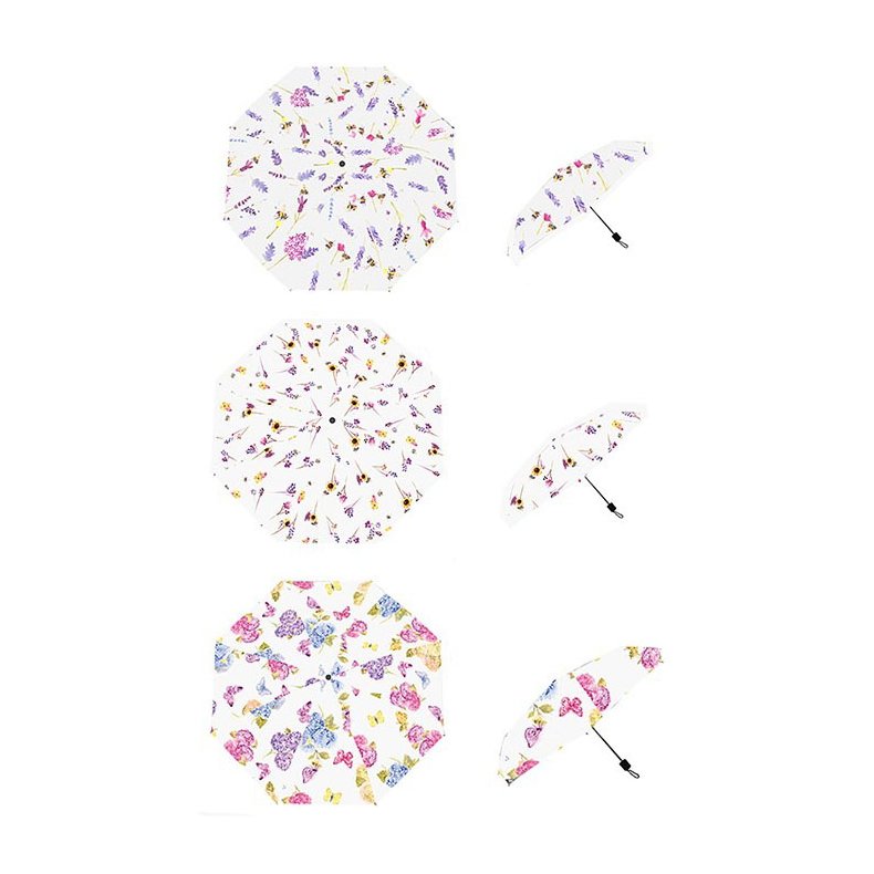 Joe Davies Floral Folding Umbrella
