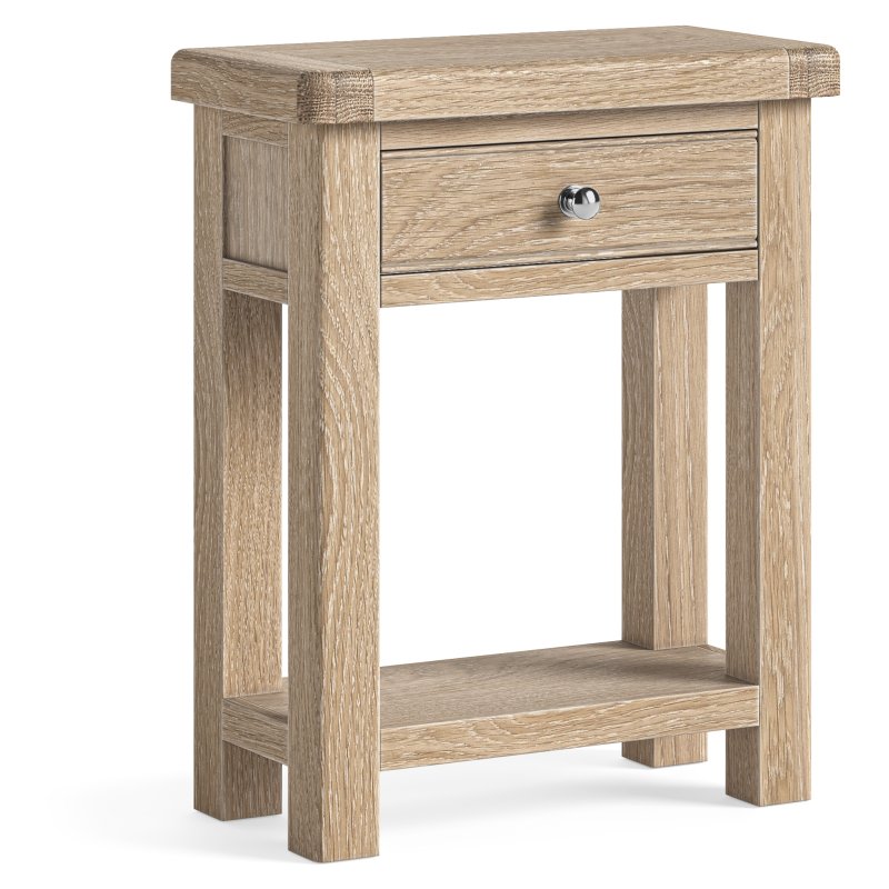 Aldiss Own Casterton White Wash Telephone Table