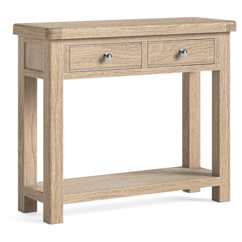 Aldiss Own Casterton White Wash Console Table
