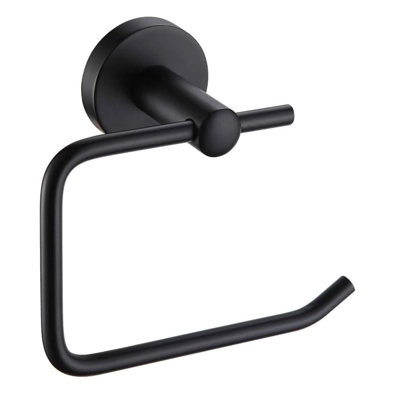 Showerdrape Modernity Toilet Roll Holder Black