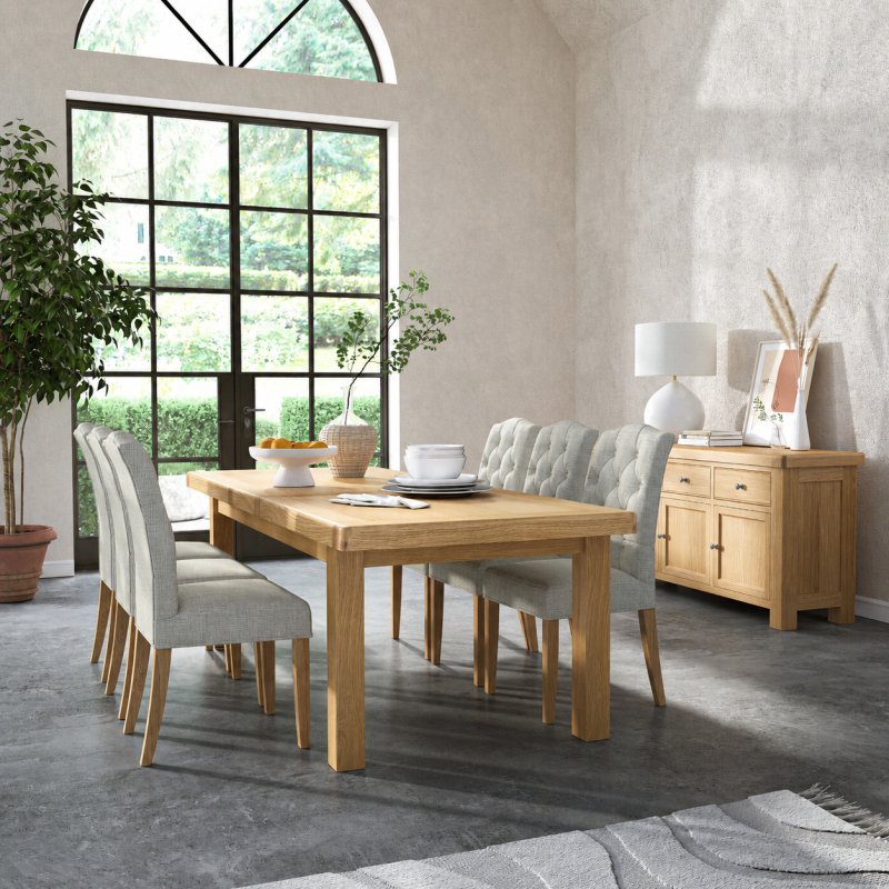 Aldiss Own Casterton Large Extending Table & 6 Chelsea Chairs