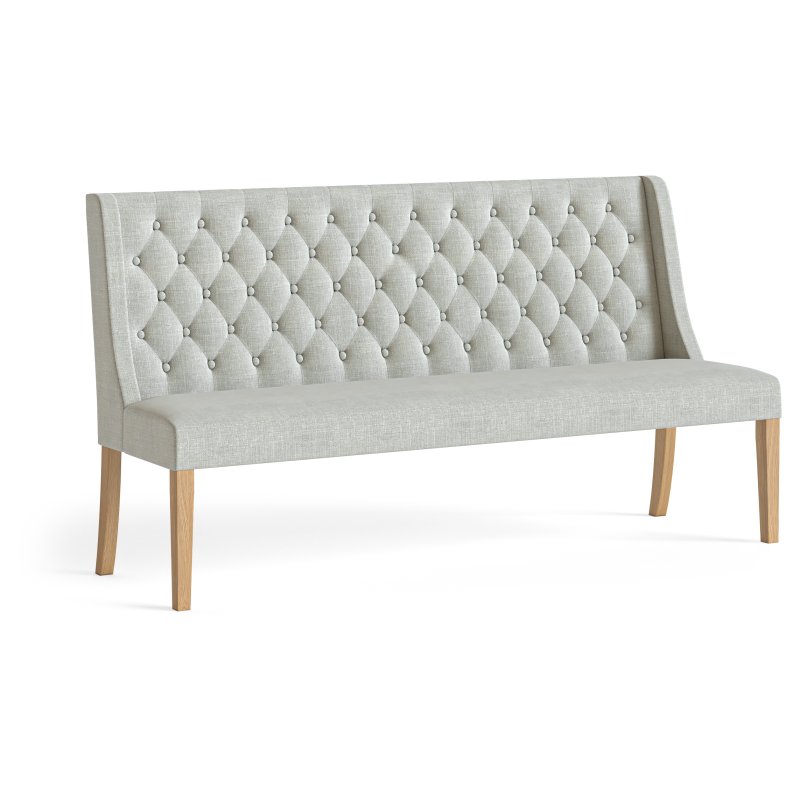 Aldiss Own Casterton Button Back Sofa in Natural