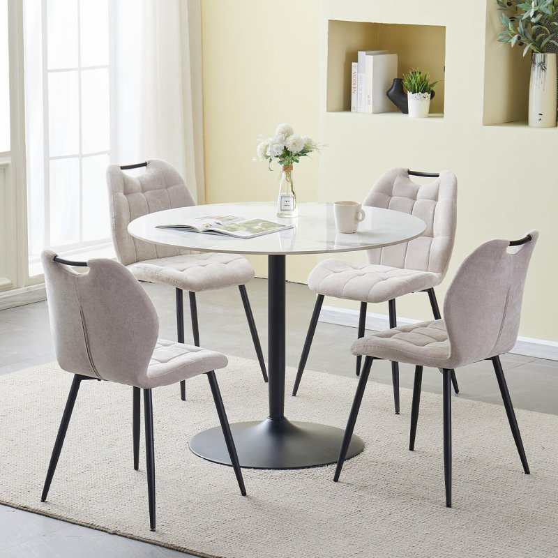Aldiss Own Codie Round Dining Table and 4 Chairs