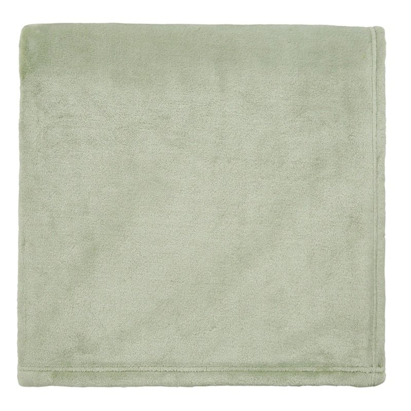 Helena Springfield Calico And Chalk Snug Throw Green
