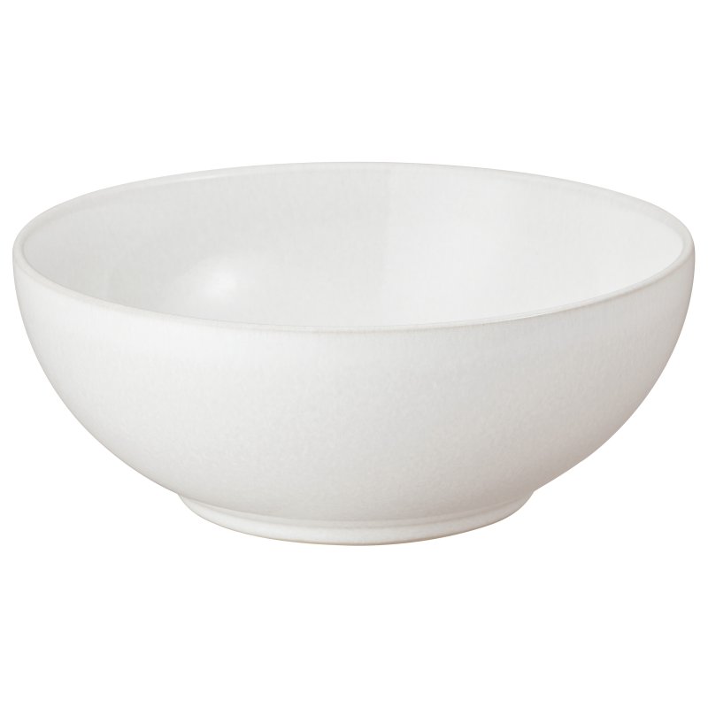 Denby Cotton White Coupe Cereal Bowl
