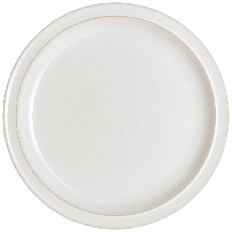 Denby Cotton White Dinner Plate