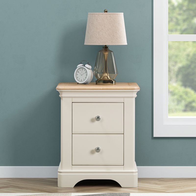 Aldiss Own Avignon 2 Drawer Bedside Table