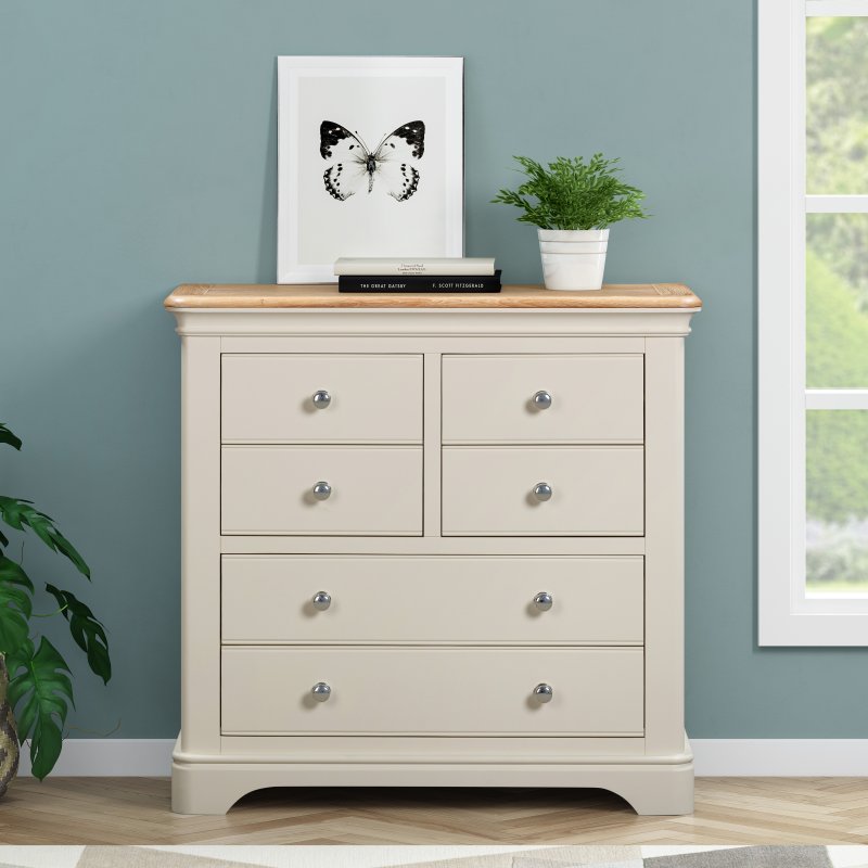 Aldiss Own Avignon 4 Over 2 Chest of Drawers