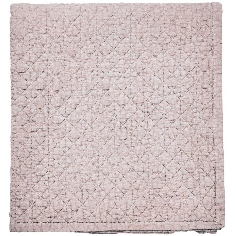 Bedeck Of Belfast Stonewashed Throw Pink
