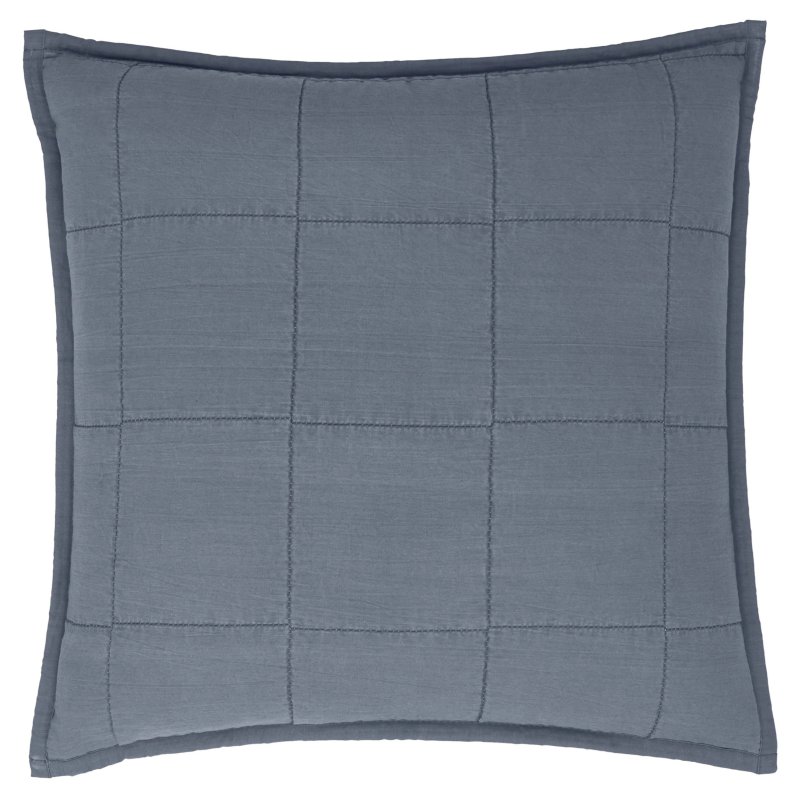 Yard Yard Hebden Washed Cotton Cushion Denim