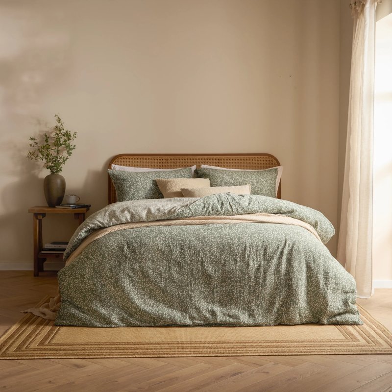 Yard Yard Perrie Leaf Duvet Cover Set Forest