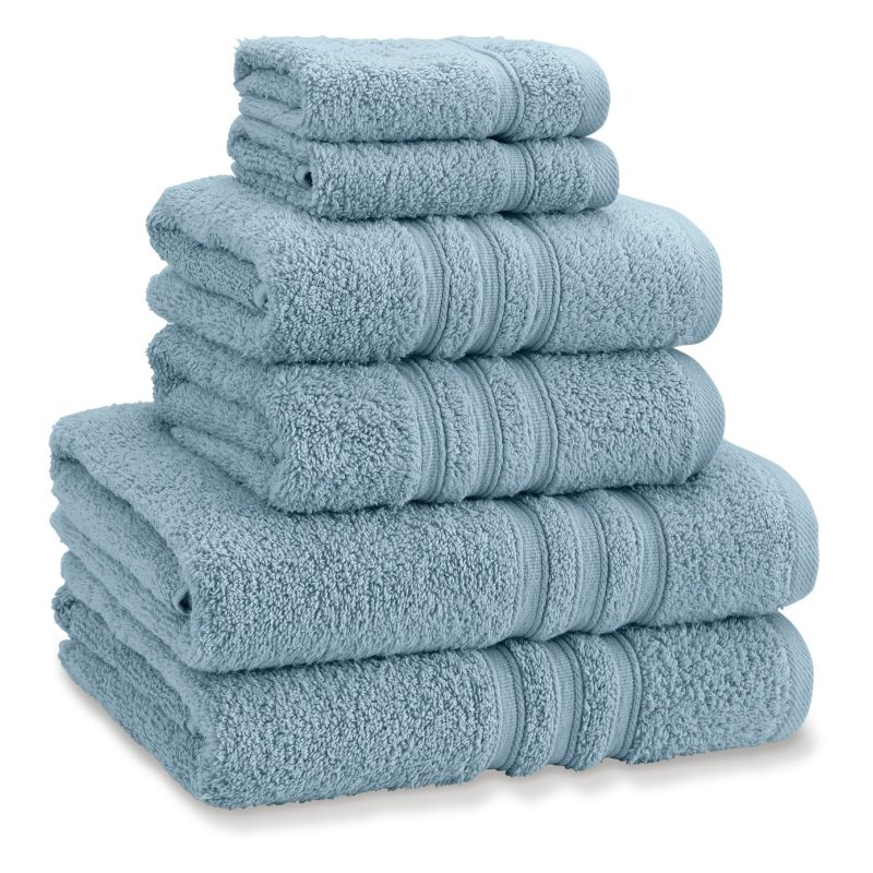 Catherine Lansfield Zero Twist Towels Blue