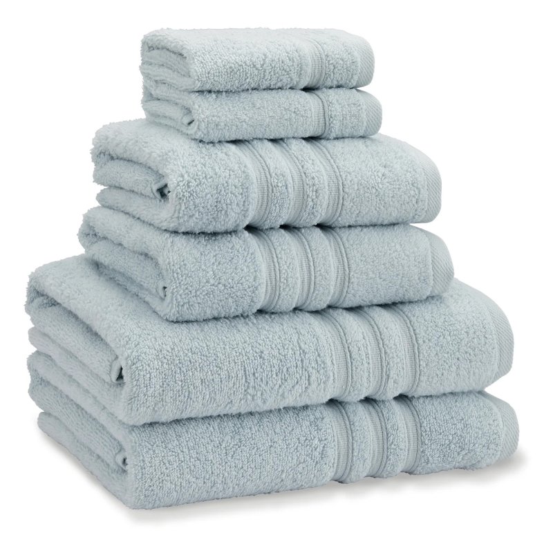 Catherine Lansfield Zero Twist Towels Duck Egg