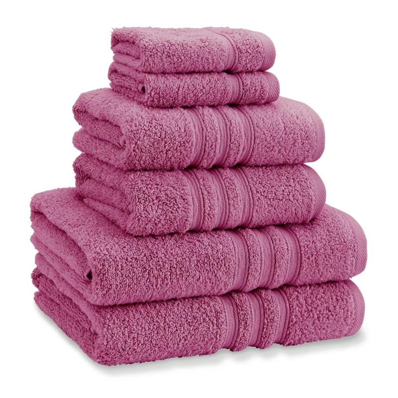 Catherine Lansfield Zero Twist Towels Raspberry