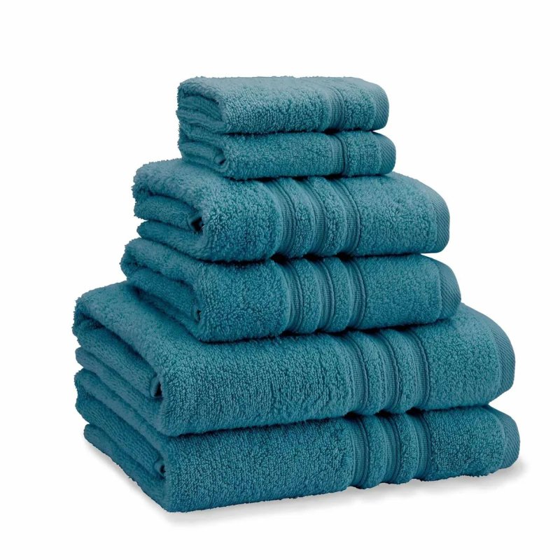 Catherine Lansfield Zero Twist Towels Teal