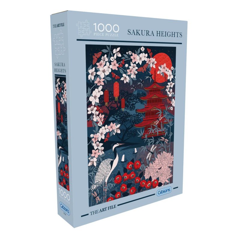 Gibsons Sakura Heights 1000pc Puzzle