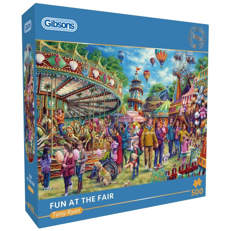 Gibsons Fun At The Fair 500pc Puzzle