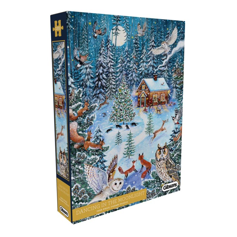 Gibsons Dancing In The Moonlight 1000pc Puzzle